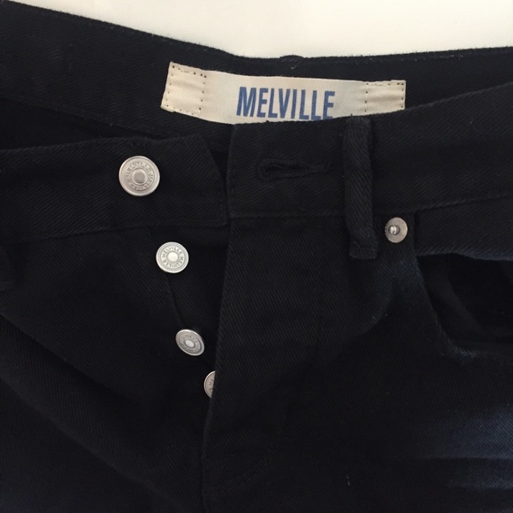 Brandy Melville Button Fly Cotton Shorts Sz 26 - Picture 3 of 7